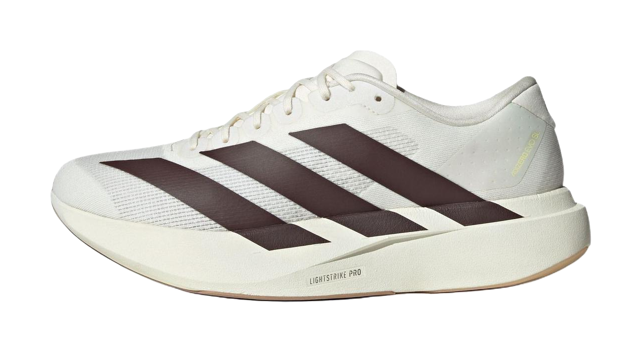 Adidas Adizero Evo SL Slip Resistant Rebound Sprint Long Distance Running Shoes Mens White vjkicks