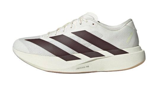 Adidas Adizero Evo SL Slip Resistant Rebound Sprint Long Distance Running Shoes Mens White vjkicks