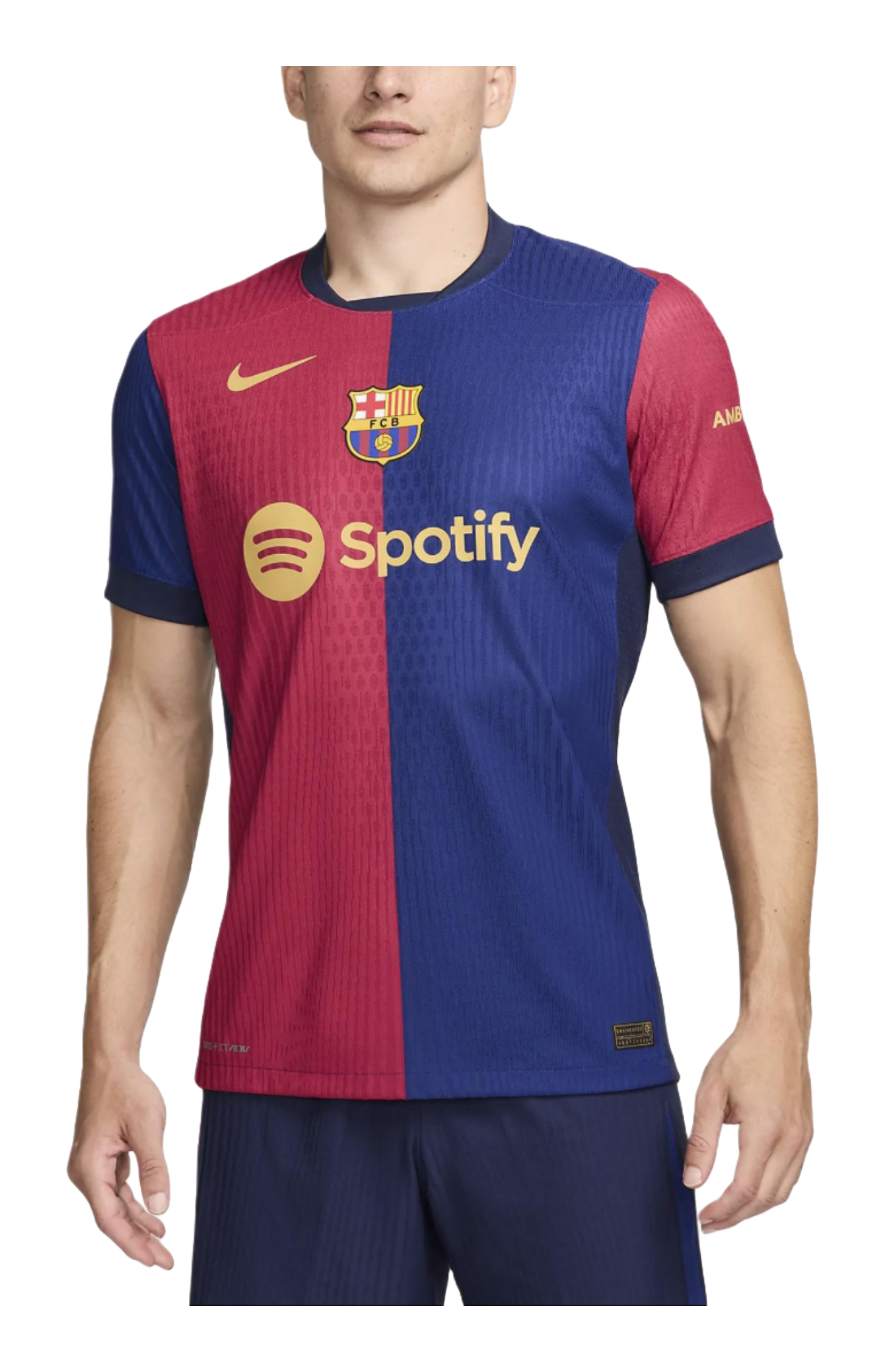 Nike Fc Barcelona 2024/25 Match Home Mens Nike Dri-FIT Adv Soccer Authentic Jersey vjkicks