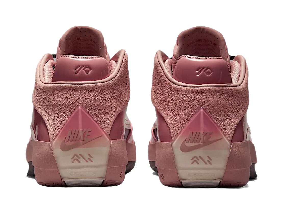 Jordan Air Jordan 40 Rebound Grip Basketball Shoes Mens Rusty Pink Asian Version vjkicks