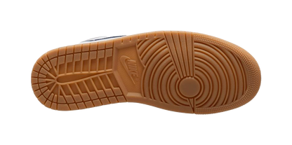 Jordan 1 Low Midnight Navy Neutral Grey vjkicks