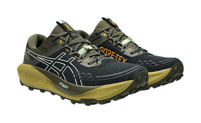 ASICS GEL TRABUCO 13 Abrasion Resistant Low top Running Shoes Mens Black vjkicks