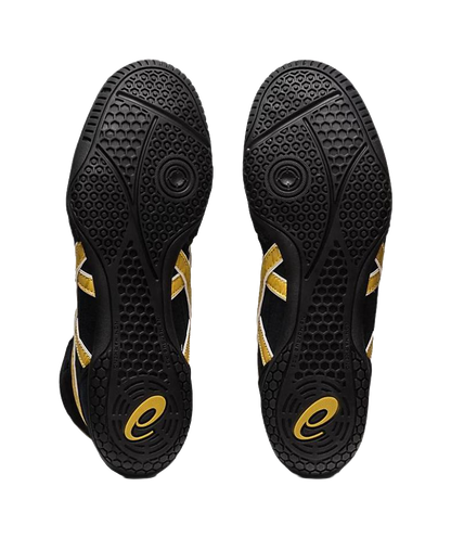 ASICS Dan Gable Evo 3 Black Rich Gold vjkicks