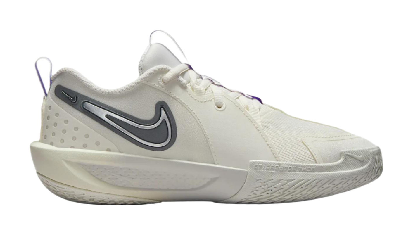 Nike G.T. Cut 3 Shock Absorbers With Slip Resistant Features Low Top Childrens Basketball Shoes Light Gray Kids vjkicks