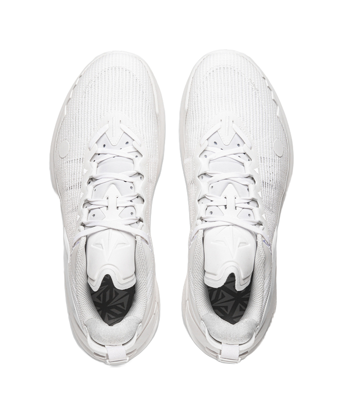 LiNing JB2 Shock Absorbing, Non Slip, Wear Resistant, Breathable And Lightweight Low top Basketball Shoes Unisex White vjkicks
