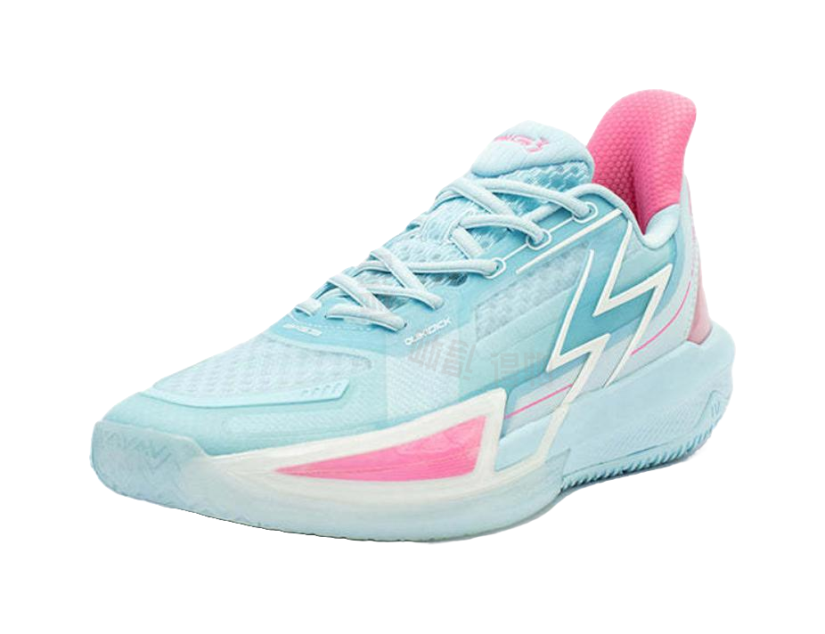 361° Big3 4.0 QUICK Basketball Shoes Unisex Low top Blue/Pink vjkicks