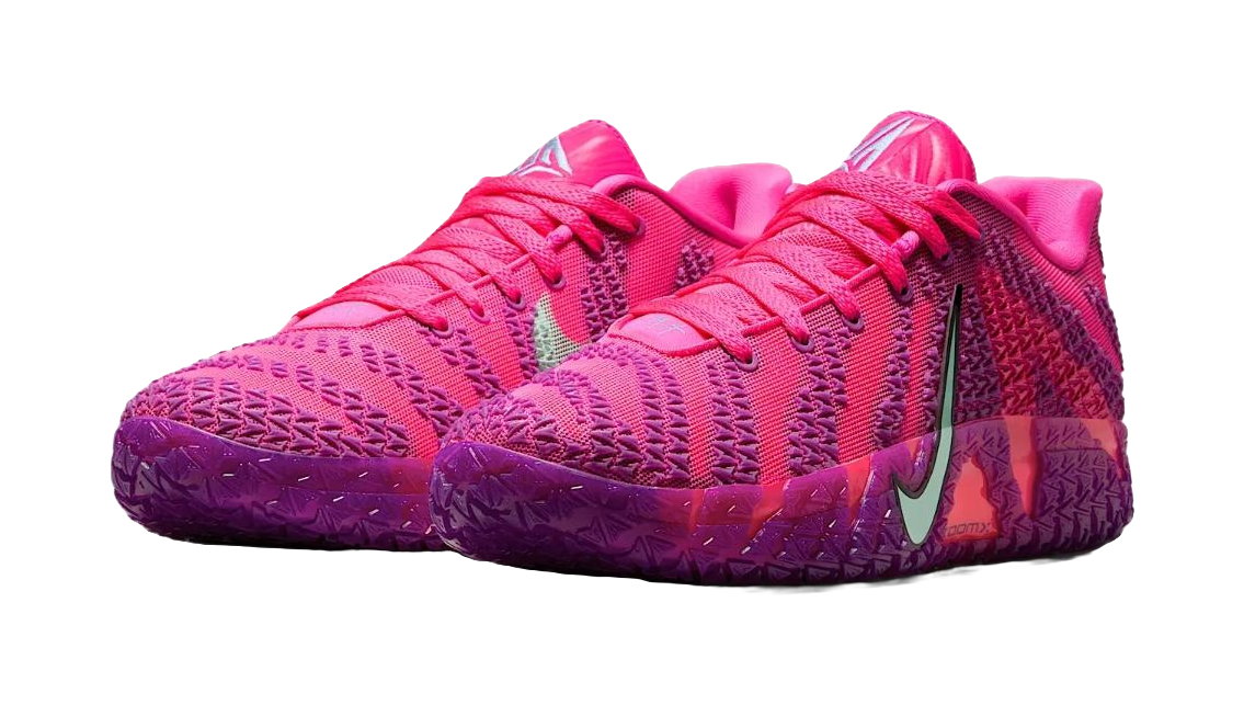 Nike Ja Morant 3 Rebound Basketball Shoes Mens Pink Purple vjkicks