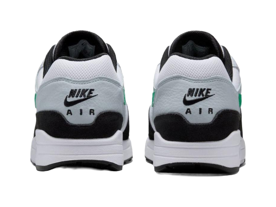 Nike Air Max 1 White Black Stadium Green vjkicks