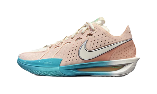 Nike G.T. Cut 3 Anti Slip Wear Resistant Low Top Basketball Shoes Mens Pink Blue vjkicks