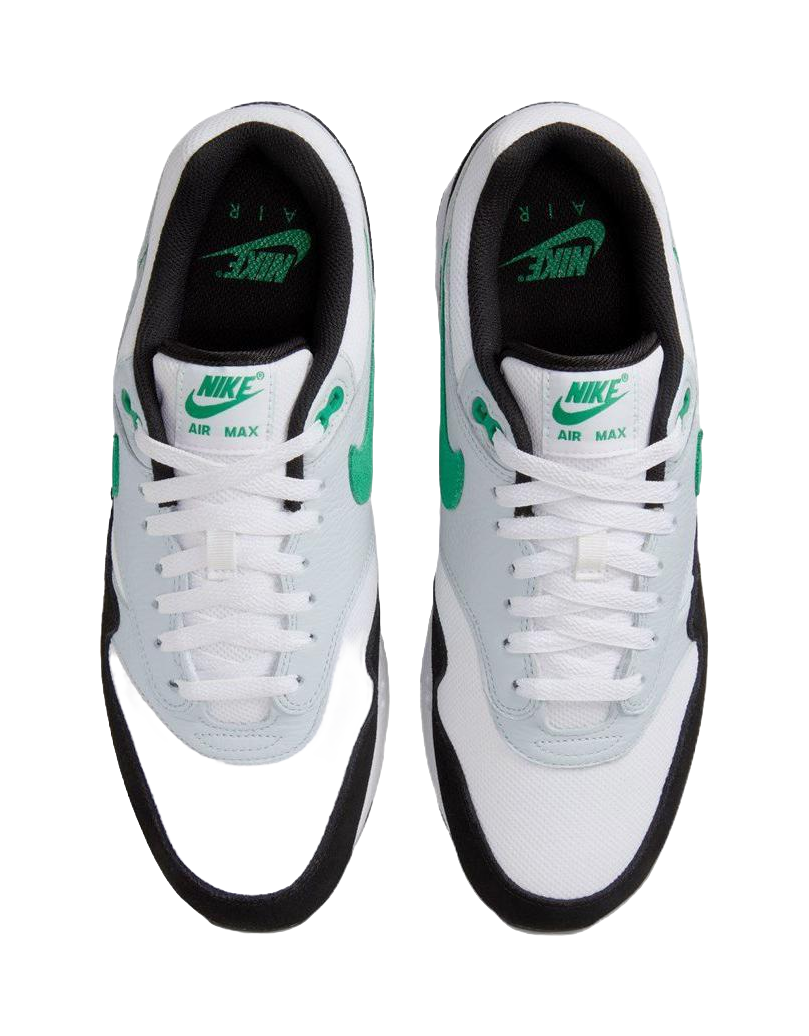 Nike Air Max 1 White Black Stadium Green vjkicks