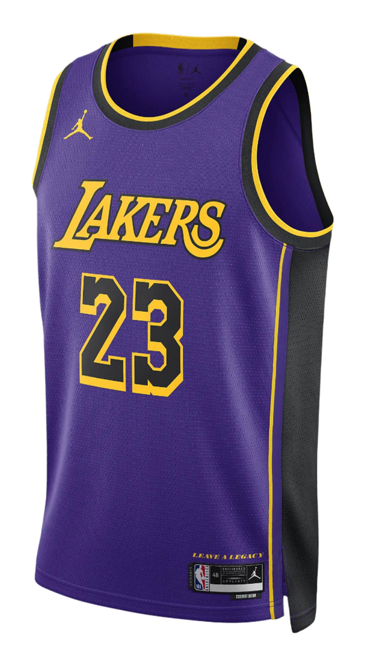 Jordan Los Angeles Lakers Statement Edition Mens Jordan Dri-FIT NBA Swingman Jersey vjkicks