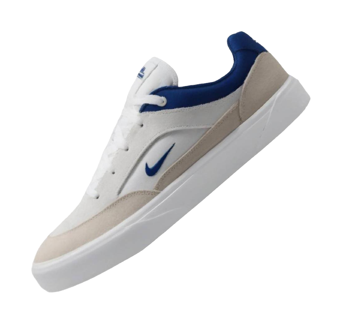 Nike Sb Malor White Deep Royal Blue vjkicks