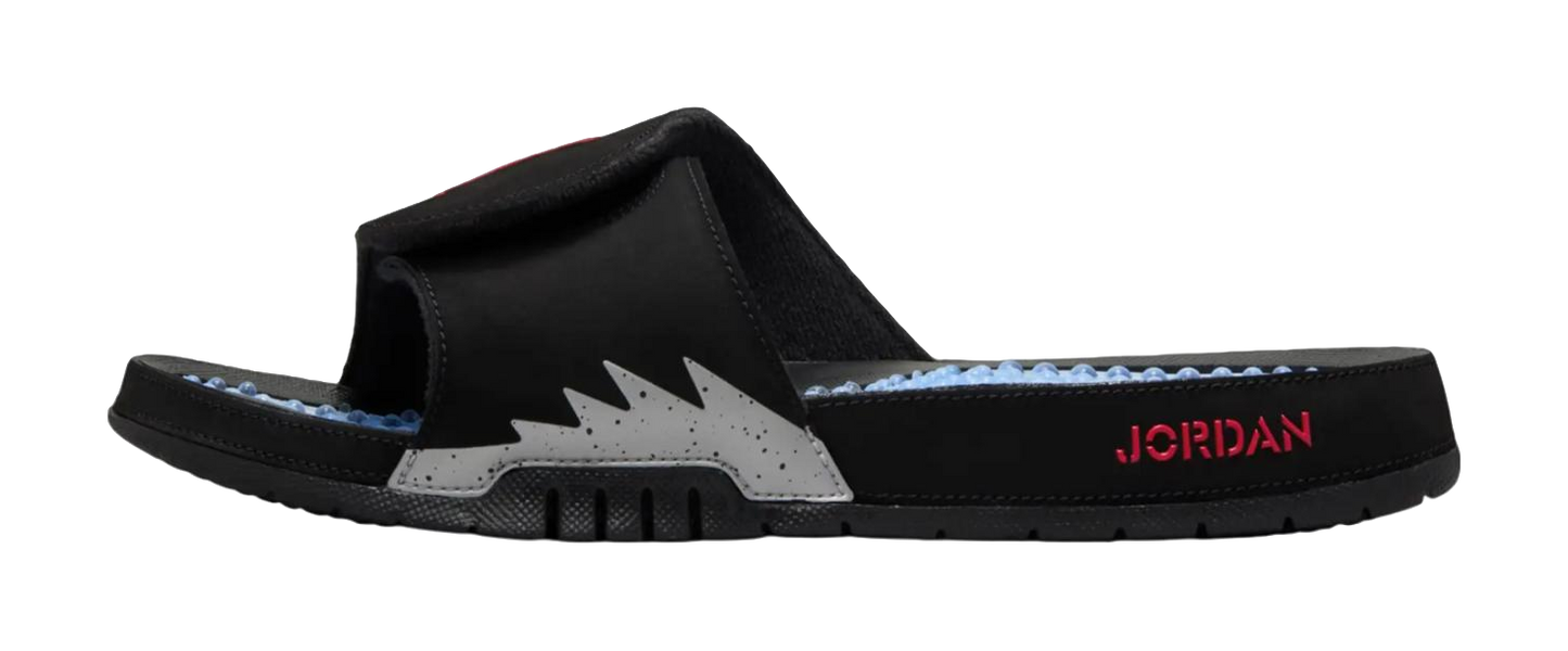Jordan Hydro 5 Slide Black Metallic vjkicks