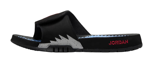 Jordan Hydro 5 Slide Black Metallic vjkicks