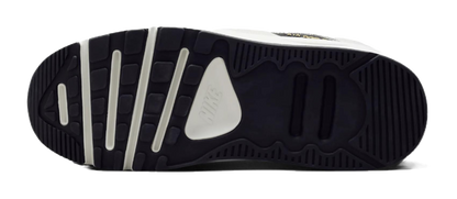 Nike Air Max 90 LV8 White Metallic Gold Black Womens vjkicks