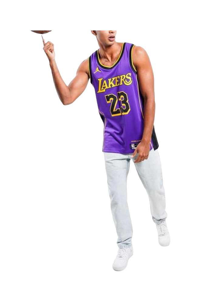 Jordan Los Angeles Lakers Statement Edition Mens Jordan Dri-FIT NBA Swingman Jersey vjkicks