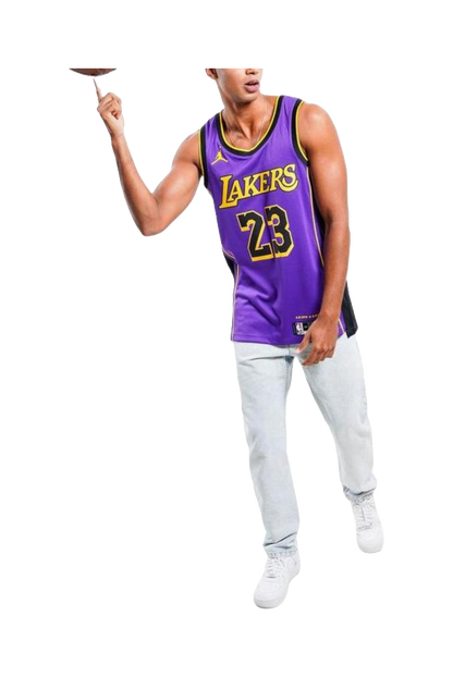 Jordan Los Angeles Lakers Statement Edition Mens Jordan Dri-FIT NBA Swingman Jersey vjkicks