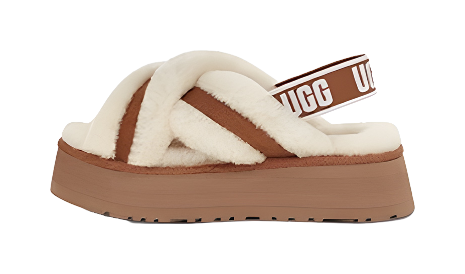 UGG Disco Cross Slides Chestnut Womens vjkicks