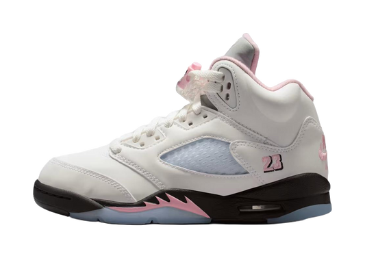Jordan Air Jordan 5 Low top Childrens Basketball Shoes Pink Teenagers vjkicks