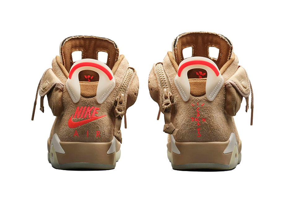 Jordan 6 Retro Travis Scott British Khaki vjkicks