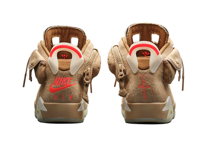 Jordan 6 Retro Travis Scott British Khaki vjkicks
