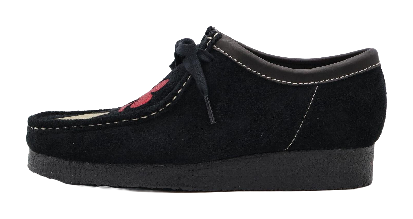 Clarks X Stussy Wallabee Black Suede vjkicks