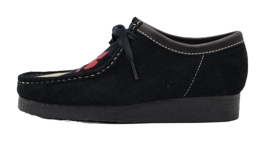 Clarks X Stussy Wallabee Black Suede vjkicks