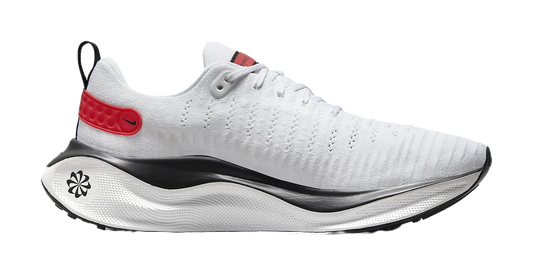 Nike ReactX Infinity Run 4 White Black Light Crimson vjkicks