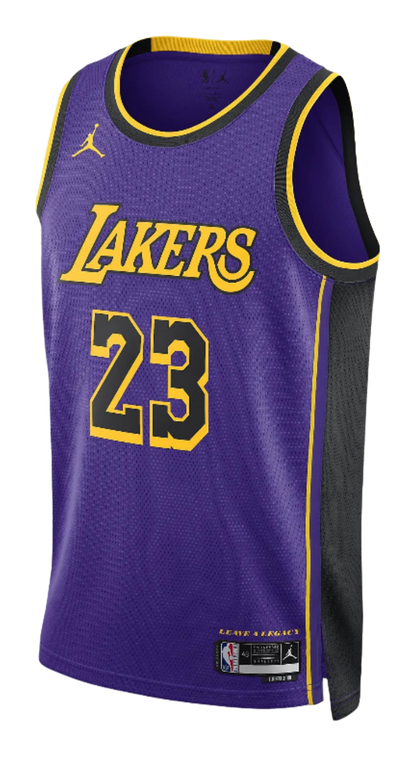 Jordan Los Angeles Lakers Statement Edition Mens Jordan Dri-FIT NBA Swingman Jersey vjkicks