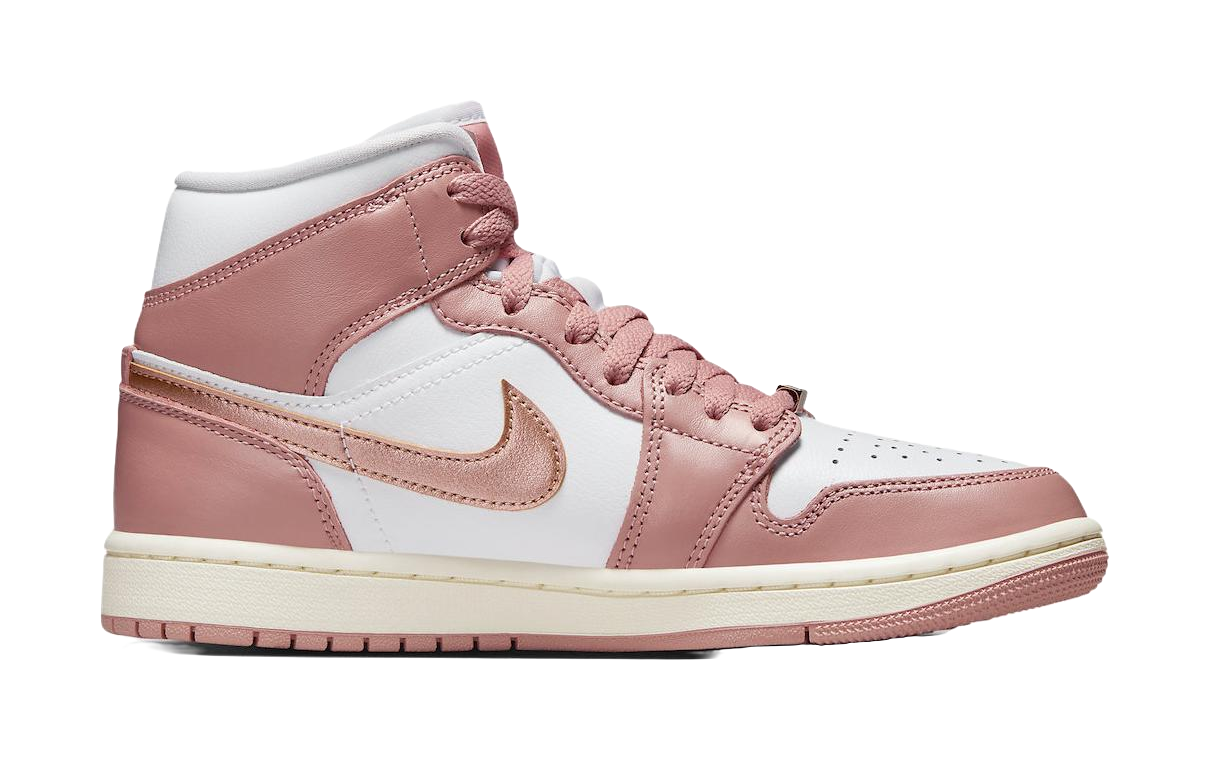 Jordan 1 Mid Se Red Stardust Womens vjkicks