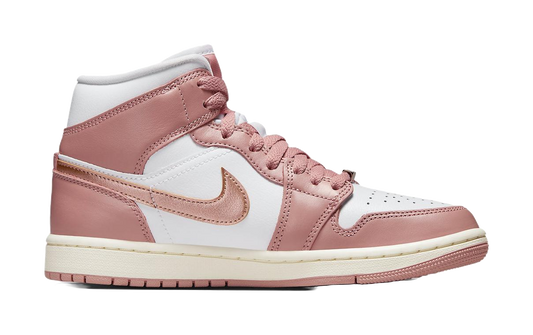 Jordan 1 Mid Se Red Stardust Womens vjkicks