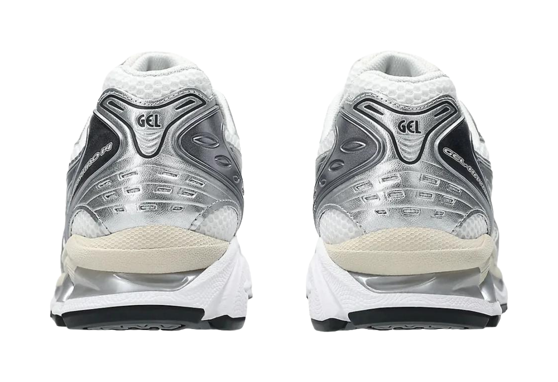 ASICS Gel Kayano 14 Low top GEL Cushioning Gel Casual Running Shoes Unisex Silver White vjkicks