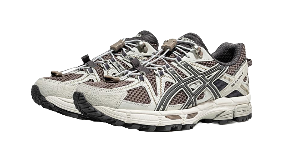 Asics Gel Kahana 8 FL Low Top Casual Trail Running City Commute Running Shoes Womens Brown Black vjkicks
