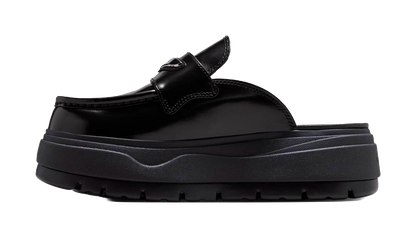 Jordan BRAND Abrasion Resistant Closed Toe Slippers Womens Black vjkicks