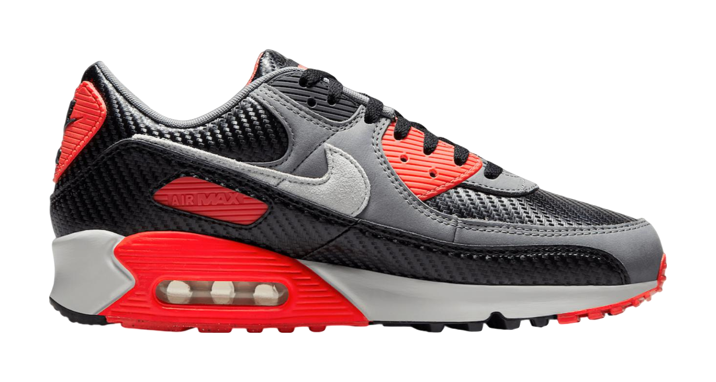 Nike Air Max 90 Premium Carbon Fiber Infrared vjkicks