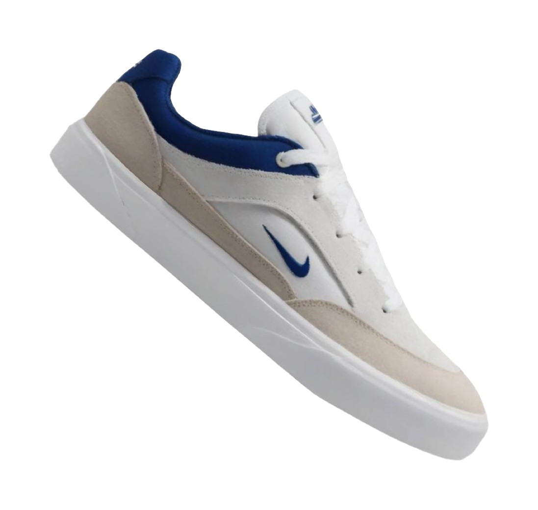 Nike Sb Malor White Deep Royal Blue vjkicks