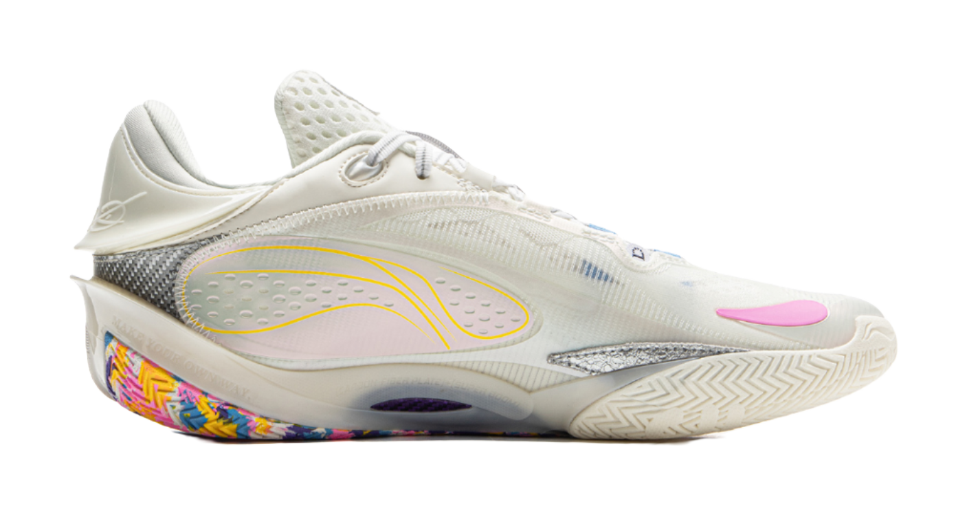 LINING Wade 808 5 ULTRA Basketball Shoes Mens Low top Champagne White vjkicks