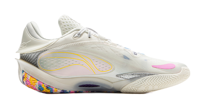 LINING Wade 808 5 ULTRA Basketball Shoes Mens Low top Champagne White vjkicks