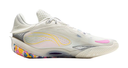 LINING Wade 808 5 ULTRA Basketball Shoes Mens Low top Champagne White vjkicks