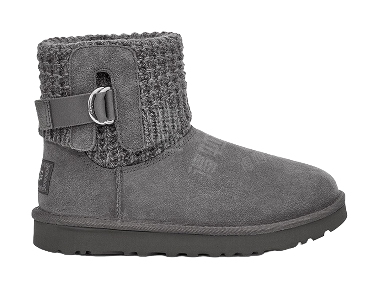 UGG Classic Solene Mini Cozy Stay Warm Outdoor Casual Gray Womens vjkicks