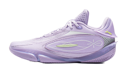 LiNing Wade 808 5 ULTRA Cushioning Slip Resistant Support Low Top Carbon Plate Basketball Shoes Mens Lilac vjkicks