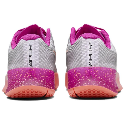 Nike Court Vapor 11 Hc Premium Barely Grape Vivid Grape Light Wild Mango Metallic Silver Womens vjkicks