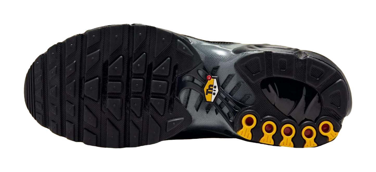 Nike Air Max Plus Support Running Shoes Unisex Black White vjkicks