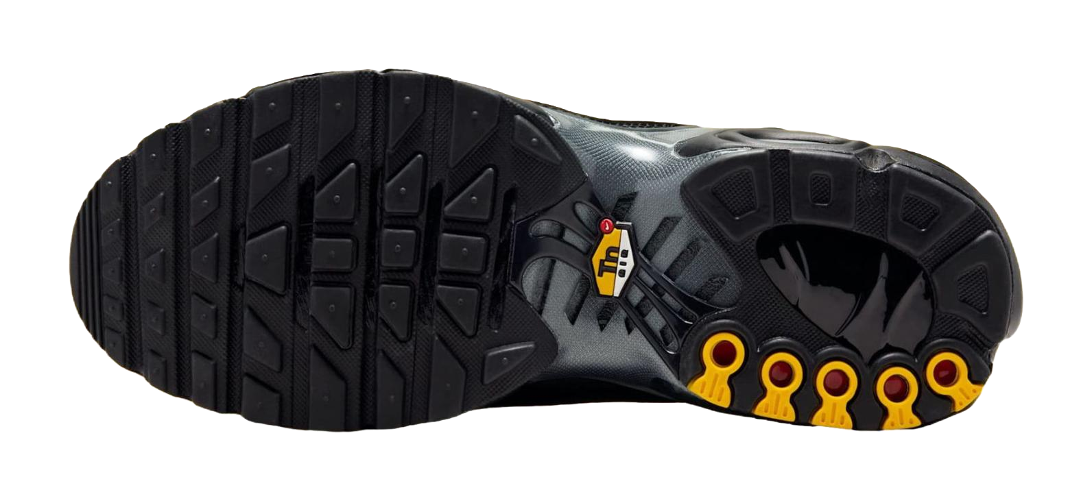 Nike Air Max Plus Support Running Shoes Unisex Black White vjkicks