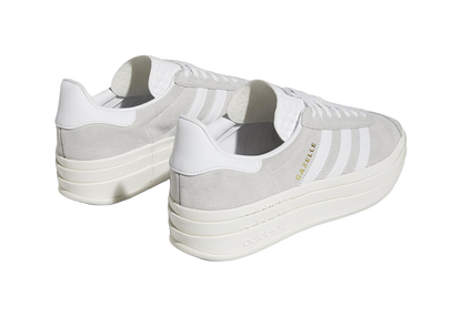 Adidas Womens Gazelle Bold Grey White Womens vjkicks