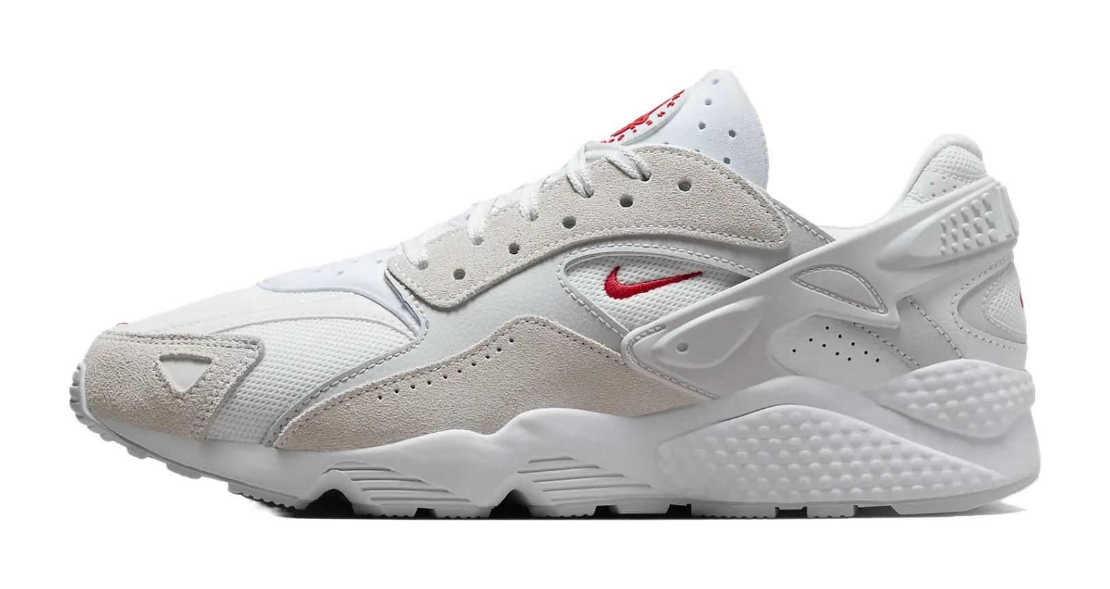 Nike Air Huarache Runner Photon Dust University Red vjkicks
