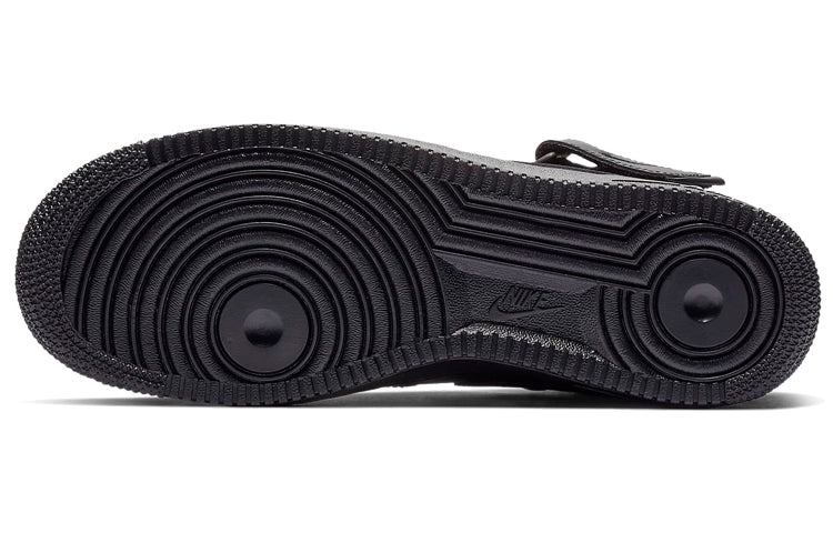 Nike Air Force 1 Mid Triple Black vjkicks