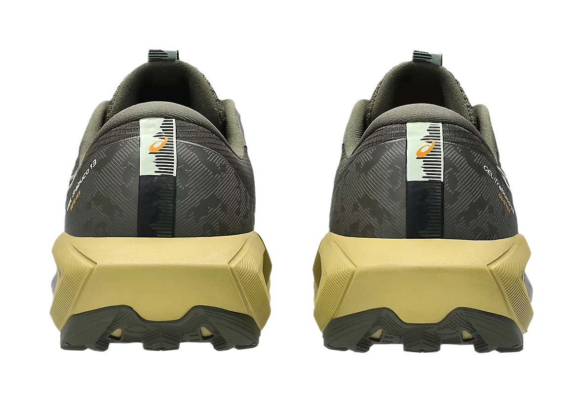 ASICS GEL TRABUCO 13 Abrasion Resistant Low top Running Shoes Mens Black vjkicks