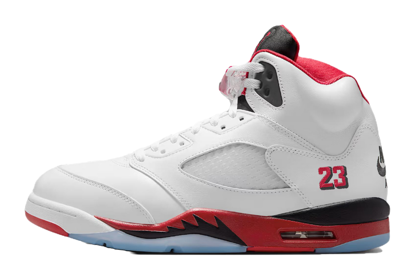 JORDAN 5 Retro Fire Red Black Tongue 2025 vjkicks