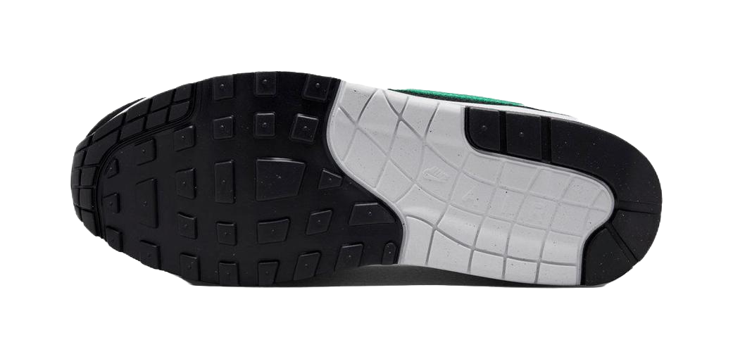 Nike Air Max 1 White Black Stadium Green vjkicks